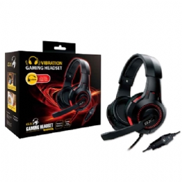 HEADSET GAMER GENIUS HS-G600V COM VIBRACAO PRETO  - <font color="#808080"><FONT SIZE=-2>Este produto é vendido por Marvel e entregue por Marvel</FONT></font> -  -  - 30235x