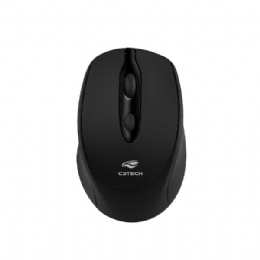 MOUSE C3TECH SEM FIO RECARREGAVEL BLUETOOTH E RECEPTOR M-BT30BK - 30407