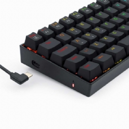 TECLADO REDRAGON MECANICO GAMER DRAGONBORN RGB PRETO SWITCH BROWN ABNT2 K630RGB-1 (PT-BROWN)  - <font color="#808080"><FONT SIZE=-2>Este produto é vendido por Marvel e entregue por Marvel</FONT></font> -  -  - 30853x