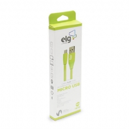 CABO USB PARA CELULAR MICRO USB VERDE  - <font color="#808080"><FONT SIZE=-2>Este produto é vendido por Marvel e entregue por Marvel</FONT></font> -  -  - 26758x