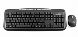 TECLADO E MOUSE S/FIO OPTICO - 19936