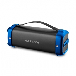 CAIXA DE SOM BAZOOKA MULTILASER 70W BT/AUX/SD/USB - 27037