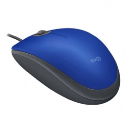 MOUSE USB M110 SILENT AZUL LOGITECH - 26925