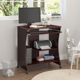 MESA P/COMPUTADOR D ITALIA MC-153  TABACO - 25650