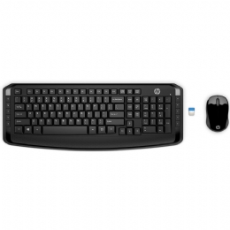 TECLADO E MOUSE S/FIO 300 HP - 25305