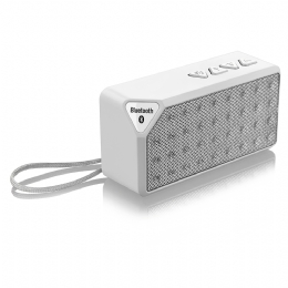 CAIXA DE SOM 8W RMS BLUETOOTH BRANCO - 23301
