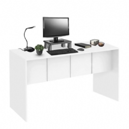 MESA PARA COMPUTADOR 136CM BRANCO FOSCO - 26720