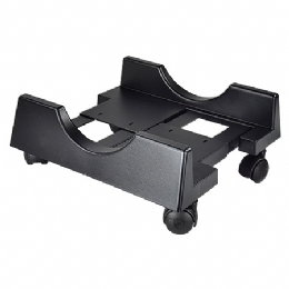 SUPORTE P/ CPU C/ RODAS PRETO - 23533