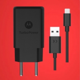 CARREGADOR CELULAR MOTOROLA TIPO C TURBO POWER 15+ - 25742