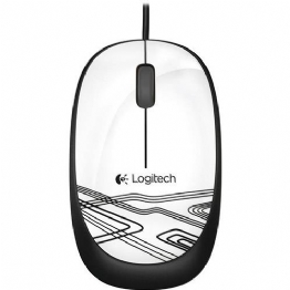 MOUSE USB OPTICO BRANCO - 24313