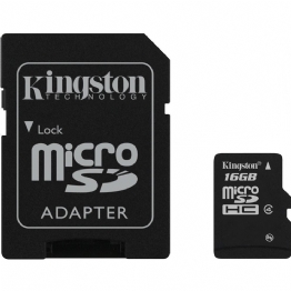CARTAO DE MEMORIA MICRO SD 16GB+ ADAPT CLASS4 - 23169