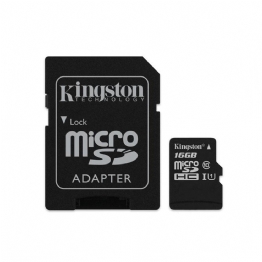 CARTAO DE MEMORIA MICRO SD 16GB+ ADAPT CLASS10 - 22758