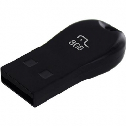 Pen Drive Multilaser Mini Preto 8GB - 23440