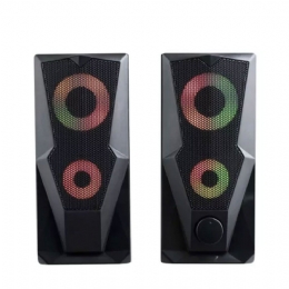 CAIXA DE SOM MUTILASER GAMER 2.0 15W LED RGB SP330 - 25780