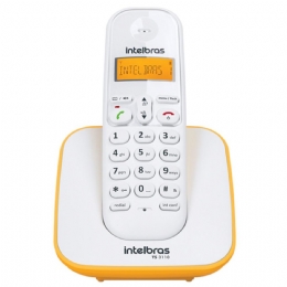 TELEFONE S/FIO INTELBRAS TS3110 ID BCO/AMAR  - <font color="#808080"><FONT SIZE=-2>Este produto é vendido por Marvel e entregue por Marvel</FONT></font> -  -  - 26274x