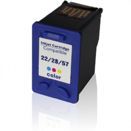 CARTUCHO COMPATIVEL HP22/28/57 COLOR - 24937