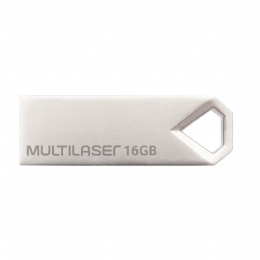 PEN DRIVE 16GB DIAMOND METALICO MULTILASER - 26139