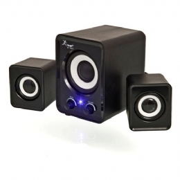 CAIXA DE SOM USB MP3 8W RMS KNUP KP-7023 - 26994