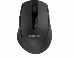 Mouse Sem Fio 2.4Ghz 1600 DPI 6 Botões Preto USB Power Save - MO311 - 27529