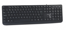 TECLADO MULTIMIDIA CONCEPT USB - 25271