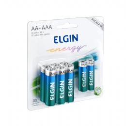 PILHA ELGIN ALCALINA 6 AA/2 AAA 2  - <font color="#808080"><FONT SIZE=-2>Este produto é vendido por Marvel e entregue por Marvel</FONT></font> -  -  - 26828x