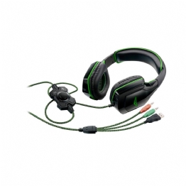 FONE C/ MICROFONE WARRIOR GAMER P2/USB/AUX - 23653