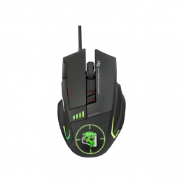 Mouse Gamer ELG Sniper Pro MGSP 5200 DPI, Iluminação LED 4 Cores - 26807X