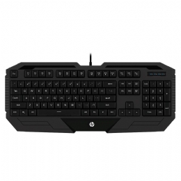 TECLADO USB GAME K130 PRETO HP - 26519