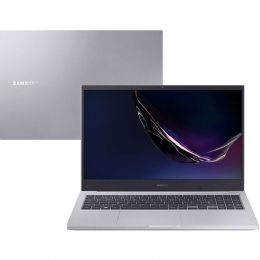 Notebook Samsung Book NP550 E20 Intel Dual Core Celeron, Windows 10 Home, RAM 4GB, HD 500GB, Tela 15.6'' HD LED, Prata   - <font color="#808080"><FONT SIZE=-2>Este produto é vendido por Marvel e entregue por Marvel</FONT></font> -  -  - 26644x