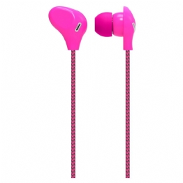 FONE DE OUVIDO C/MICROFONE P/CELULAR ROSA - 24071