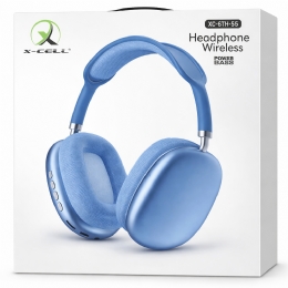 Headset Bluetooth X-Cell XC-BTH-55  (Azul) - 31452