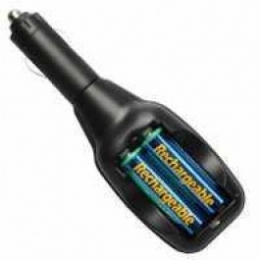 Carregador Veicular Rápido com 2 Pilhas Recar Tipo AA D-CONCEPTS - 16848