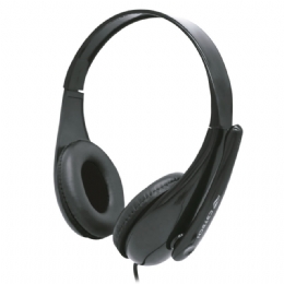 FONE COM MICROFONE PRETO C3-TECH PH-90BK - 28151