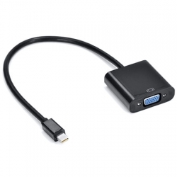 CABO ADAPTADOR/CONVERSOR MINI DISPLAYPORT PARA PARA VGA FÊMEA 30 CM - VKOEM - 23488
