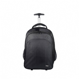 MOCHILA P/ NOTEBOOK TROLLEY PRETA COM RODAS - 24154