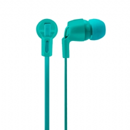 FONE DE OUVIDO C/ MICROFONE AZUL NEON - 26735