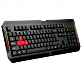 TECLADO USB GAMER BLOODY Q100U PRETO - 22417