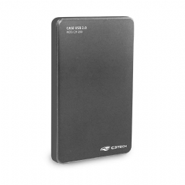 CASE PARA HD 2.5 SATA  PRATA C3-TECH CH-200  - <font color="#808080"><FONT SIZE=-2>Este produto é vendido por Marvel e entregue por Marvel</FONT></font> -  -  - 24498x