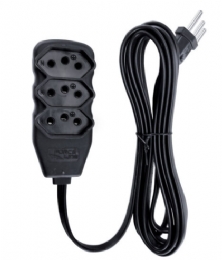 EXTENSAO ELETRICA DE 3 TOMADAS E 3 METROS FORCELINE  - <font color="#808080"><FONT SIZE=-2>Este produto é vendido por Marvel e entregue por Marvel</FONT></font> -  -  - 24859X