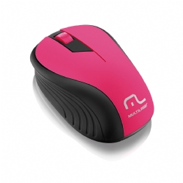 MOUSE USB OPTICO  S/FIO ROSA - 24415