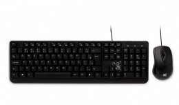 TECLADO E MOUSE USB COM FIO PRETO MAXPRINT - 25179
