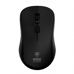 Mouse Sem Fio Kross Elegance, 1.600Dpi - KE-M208 DC 1.5V Preto  - <font color="#808080"><FONT SIZE=-2>Este produto é vendido por Marvel e entregue por Marvel</FONT></font> -  -  - 28500x
