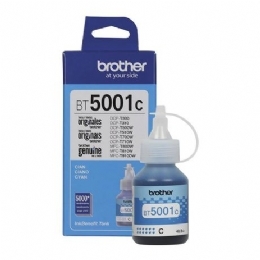REFIL TINTA BROTHER CIANO BT5001C ORIGINAL  - <font color="#808080"><FONT SIZE=-2>Este produto é vendido por Marvel e entregue por Marvel</FONT></font> -  -  - 27383x