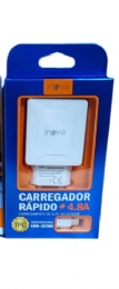 CARREGADOR RAPIDO INOVA 4.8A TIPO CCAR 3236C - 28487