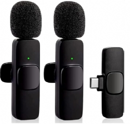 Microfone Lapela Sem Fio Compatível Android Usb C  - <font color="#808080"><FONT SIZE=-2>Este produto é vendido por Marvel e entregue por Marvel</FONT></font> -  -  - 28692x