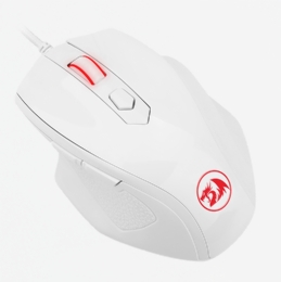 MOUSE GAMER REDRAGON TIGER 2 COM FIO BRANCO M709W  - <font color="#808080"><FONT SIZE=-2>Este produto é vendido por Marvel e entregue por Marvel</FONT></font> -  -  - 28979x