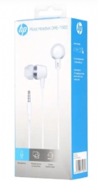 FONE DE OUVIDO HP DHE-7000 BRANCO  - <font color="#808080"><FONT SIZE=-2>Este produto é vendido por Marvel e entregue por Marvel</FONT></font> -  -  - 29034x