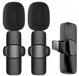 MICROFONE LAPELA SEM FIO TIPO C KIT COM 2  - <font color="#808080"><FONT SIZE=-2>Este produto é vendido por Marvel e entregue por Marvel</FONT></font> -  -  - 29077x