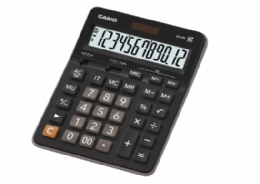 CALCULADORA DE MESA 12 DIGITOS CASIO GX12B PRETO - 29121