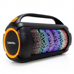 CAIXA DE SOM SUMAY SM- CSP1305 - FIREBOX 120 BLUETOOTH  - <font color="#808080"><FONT SIZE=-2>Este produto é vendido por Marvel e entregue por Marvel</FONT></font> -  -  - 29129x